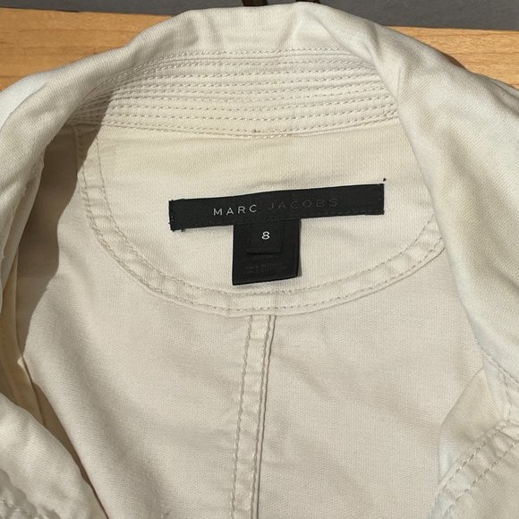 MARC JACOBS Ivory military/cargo cotton jacket - 8 - Picture 4 of 10